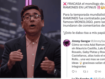 Los implacables internautas no solo tundieron al veterano presentador de Otro Rollo, sino que también lanzaron duras críticas contra el joven invitado.  X/@tutiasandra X/@LATINUS