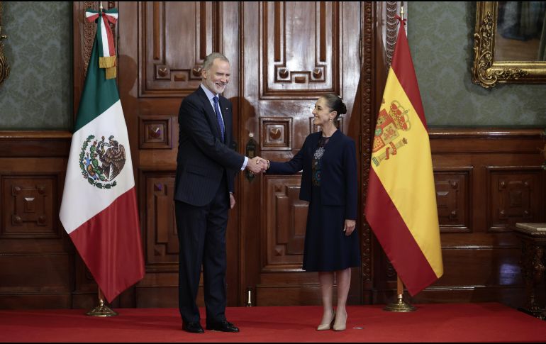 La reunión celebrada entre Sheinbaum y el Rey VI marcó un nuevo paso en el acercamiento entre México y España. EFE / ARCHIVO