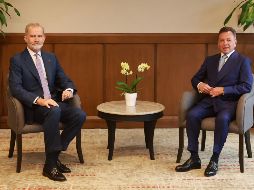 El monarca español afirmó que la relación bilateral continúa avanzando y que ambos países pueden construir un futuro próspero. EFE/ Casa De S.M. El Rey