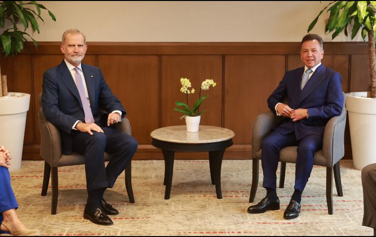 El monarca español afirmó que la relación bilateral continúa avanzando y que ambos países pueden construir un futuro próspero. EFE/ Casa De S.M. El Rey