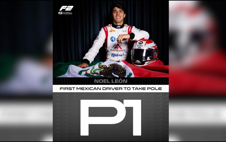 El regiomontano observó cómo sus rivales buscaban acercarse a su registro, aunque ninguno logró desplazarlo del primer lugar. X / @Formula2