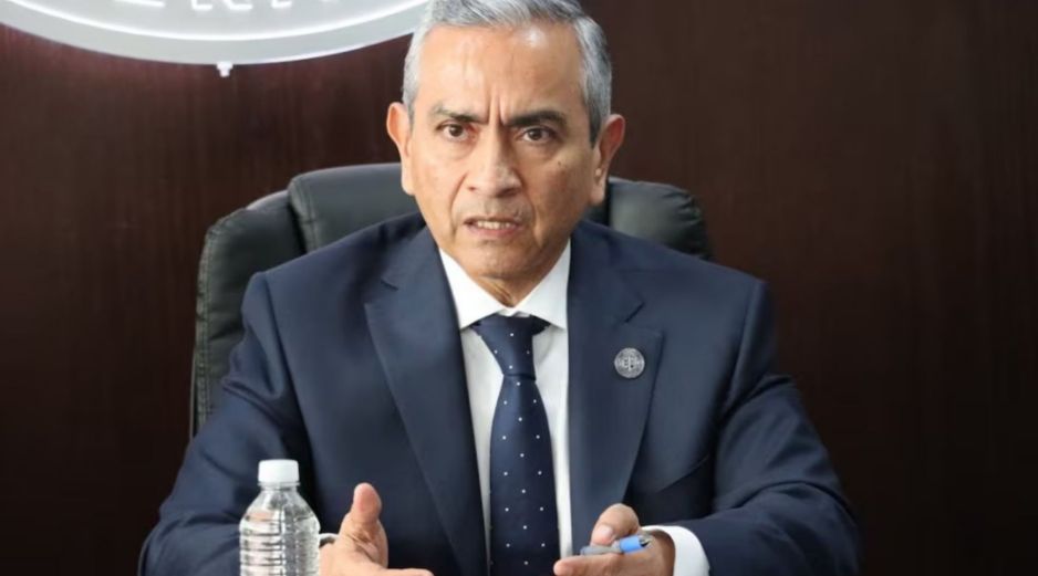 El fiscal de Morelos, Fernando Blumenkron Escobar, brindó algunas actualizaciones del caso Maylin Chino. SUN/ESPECIAL
