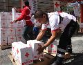 La Cruz Roja Mexicana habilitó una campaña de donativos económicos para apoyar a las familias afectadas por los terremotos en Venezuela. NOTIMEX/ARCHIVO