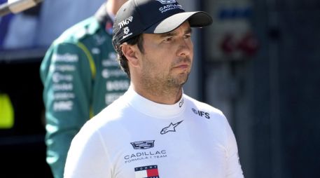 Checo Pérez indicó que el principal objetivo del equipo ha sido preparar el auto para la carrera, con especial atención al comportamiento de los neumáticos. EFE / D. Bandic