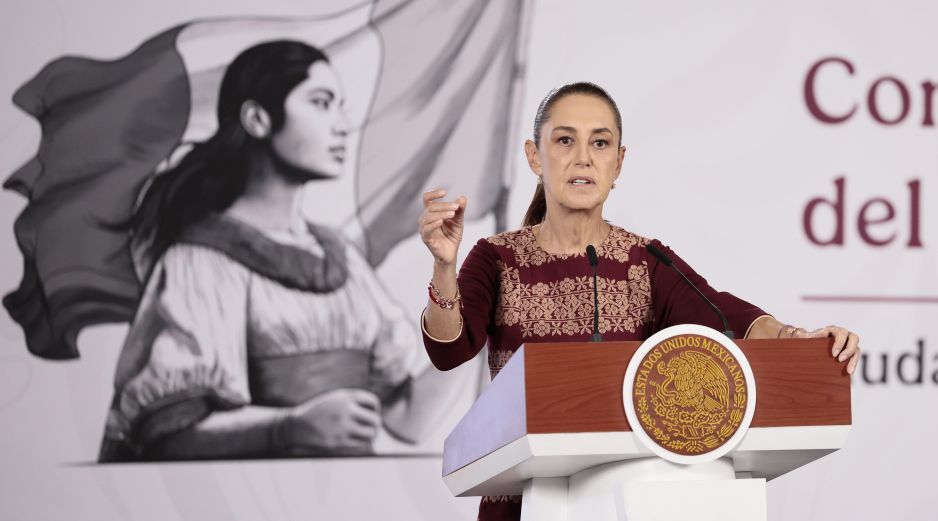 La mandataria federal sostuvo que la preservación de las variedades nativas de maíz es fundamental para garantizar la soberanía alimentaria. EFE/ J. Méndez