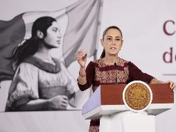 La mandataria federal sostuvo que la preservación de las variedades nativas de maíz es fundamental para garantizar la soberanía alimentaria. EFE/ J. Méndez