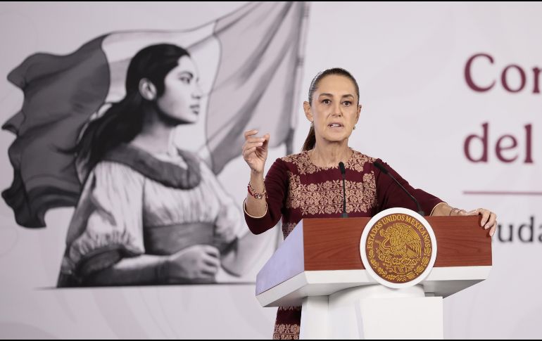 La mandataria federal sostuvo que la preservación de las variedades nativas de maíz es fundamental para garantizar la soberanía alimentaria. EFE/ J. Méndez