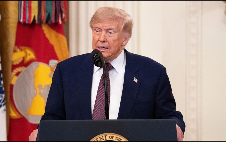 Trump lanzó una dura advertencia contra Teherán al señalar que la continuidad de los ataques podría provocar una respuesta más contundente. EFE/ARCHIVO