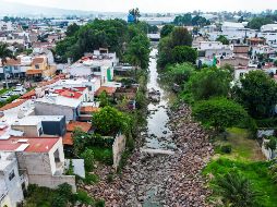 Hay cuatro mil casas en riesgo por lluvias en Guadalajara