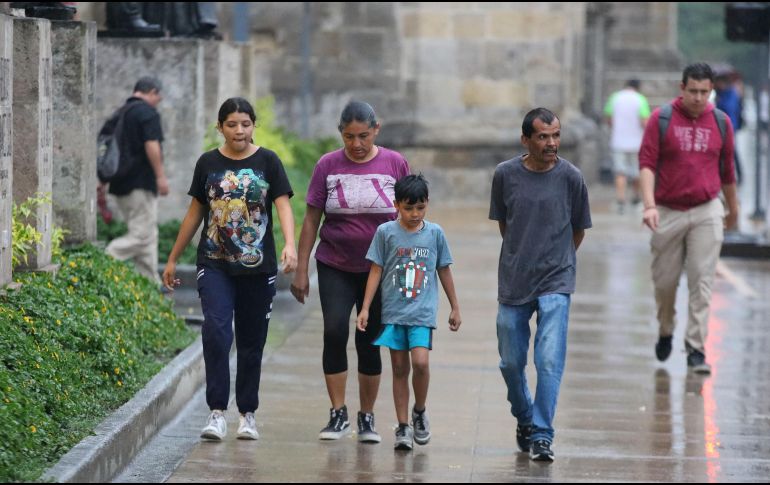 En el transcurso del día, Guadalajara tendrá cielo medio nublado a nublado; las lluvias comenzarían a partir de las 17:00 horas. EL INFORMADOR / ARCHIVO