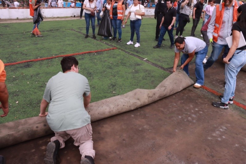La actual administración suma 26 unidades deportivas intervenidas con el objetivo de alejar a la juventud de conductas de riesgo. ESPECIAL&nbsp;