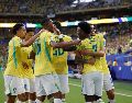 La Canarinha parte como favorita, pero Japón busca dar la sorpresa y avanzar en la Copa del Mundo. EFE.