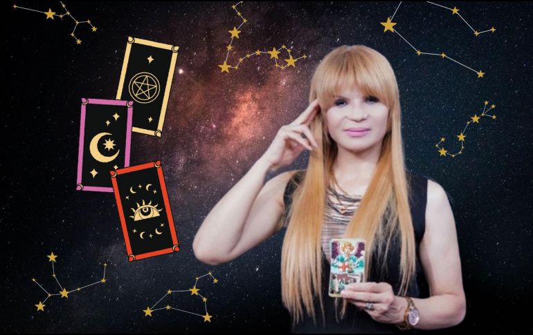 Mhoni recomienda mantener pensamientos positivos, agradecer lo que ya se tiene y actuar con determinación cuando aparezcan oportunidades en el amor o el dinero. FACEBOOK/MHONIVIDENTE