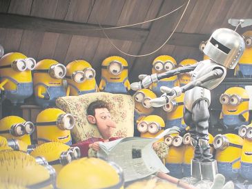 Ballarta encarna a un robot llamado “Dort”, el cual cuenta con un carácter peculiar. CORTESÍA/ Universal Pictures