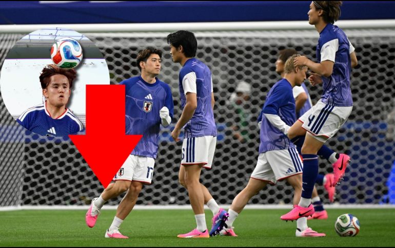 El conjunto japonés enfrentará a Brasil en Houston sin Kubo, una de sus principales figuras internacionales. EFE / ARCHIVO