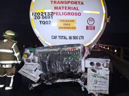 Autoridades mantienen labores de saneamiento y seguridad tras el accidente. UEPCBJ