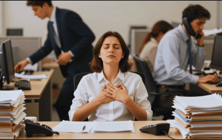 La primera técnica consiste en la respiración diafragmática, una herramienta fundamental para desactivar el sistema nervioso simpático. ESPECIAL / CANVA