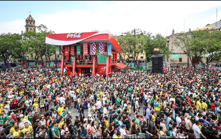 Guadalajara supera los 713 mil asistentes entre partidos del Mundial y el Fan Festival durante la fase de grupos. EL INFORMADOR/ A. NAVARRO.