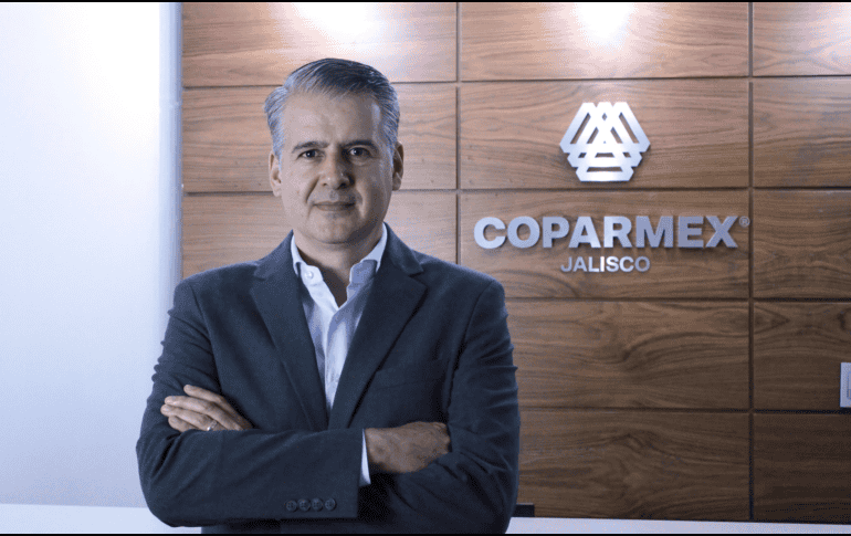 Luis Beas, presidente de Coparmex Jalisco. CORTESÍA/COPARMEX JALISCO