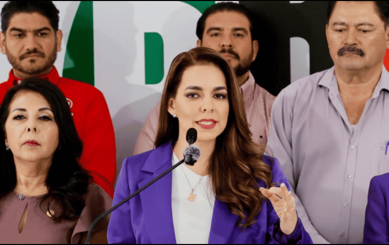 Laura Haro Ramírez, la dirigente del PRI, cuestionó la ausencia de expertos en materia hídrica en la estrategia estatal. ESPECIAL