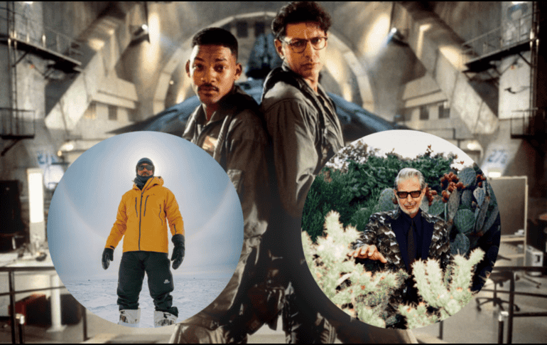 Además de revolucionar los efectos especiales de su época, impulsó la carrera de varias de sus estrellas. INSTAGRAM/@jeffgoldblum /@willsmith / Independence Day / ESPECIAL