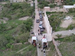 En las labores de extracción de las víctimas, se emplearon aeronaves de las corporaciones de Zapopan y Guadalajara, así como el Escuadrón Drones. ESPECIAL/Comisaría de Zapopan