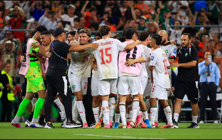 Marruecos eliminó a Países Bajos en una emocionante tanda de penales tras igualar 1-1. EL INFORMADOR/ J. ACOSTA.