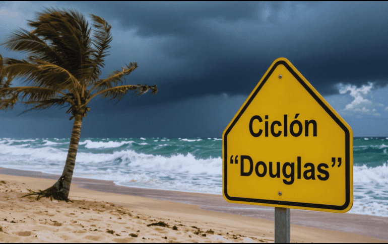 De acuerdo con el reporte más reciente de la autoridad meteorológica, el sistema se ubica a mil 945 kilómetros al suroeste de Cabo San Lázaro, Baja California Sur. ESPECIAL / CANVA