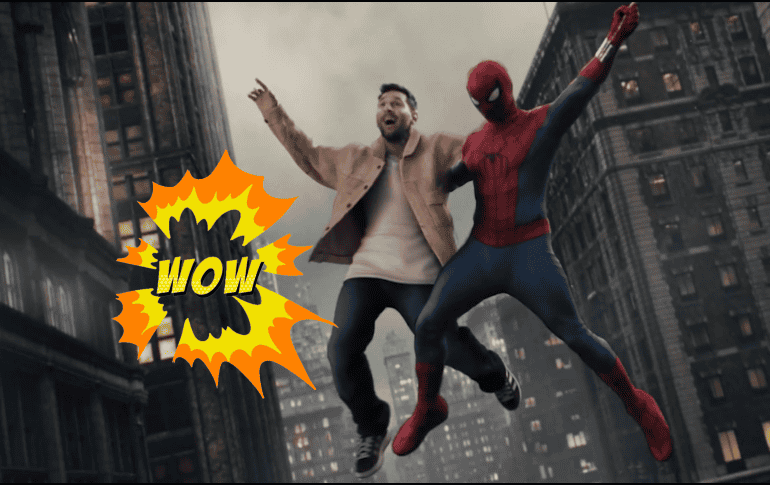 Messi hizo una aparición en un adelanto de la nueva película Spider-Man: Brand New Day que llegara muy pronto a cines. X / @sonypictures