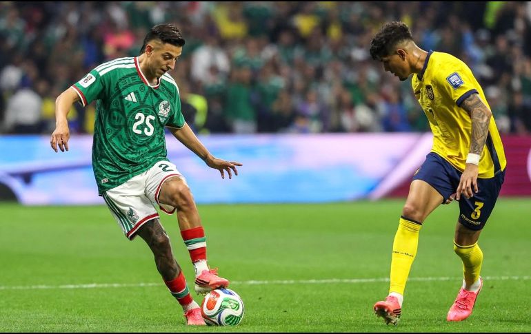 Con una victoria por 2-0 sobre Ecuador en los dieciseisavos de final de la Copa del Mundo 2026, el equipo dirigido por Javier Aguirre puso fin a una racha de 40 años sin ganar un partido de fase de eliminación directa. EL INFORMADOR/ A. NAVARRO.