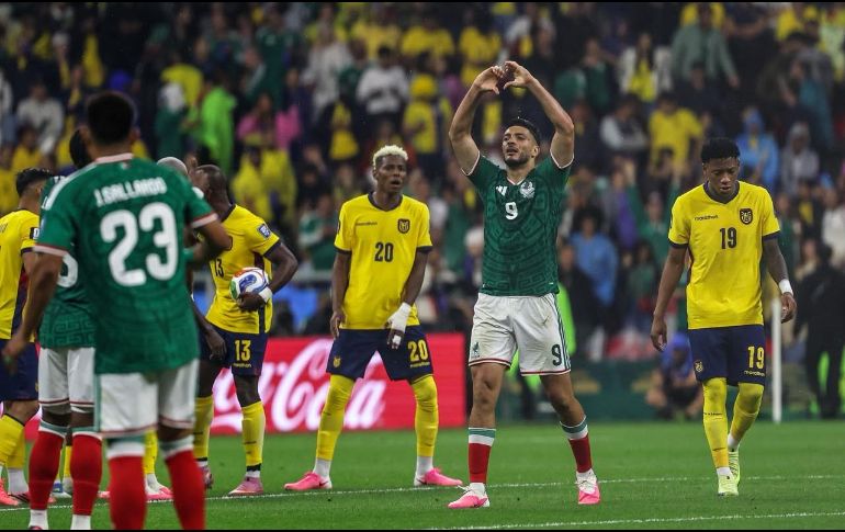 Con una victoria por 2-0 sobre Ecuador en los dieciseisavos de final de la Copa del Mundo 2026, el equipo dirigido por Javier Aguirre puso fin a una racha de 40 años sin ganar un partido de fase de eliminación directa. EL INFORMADOR/ A. NAVARRO.