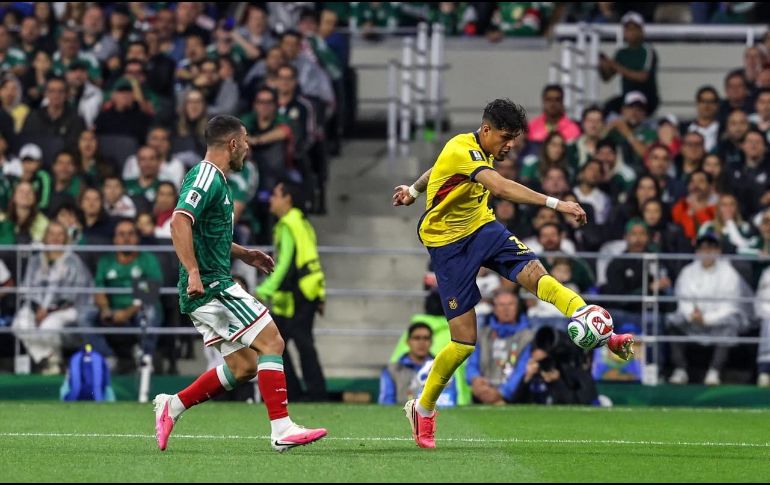 Con una victoria por 2-0 sobre Ecuador en los dieciseisavos de final de la Copa del Mundo 2026, el equipo dirigido por Javier Aguirre puso fin a una racha de 40 años sin ganar un partido de fase de eliminación directa. EL INFORMADOR/ A. NAVARRO.