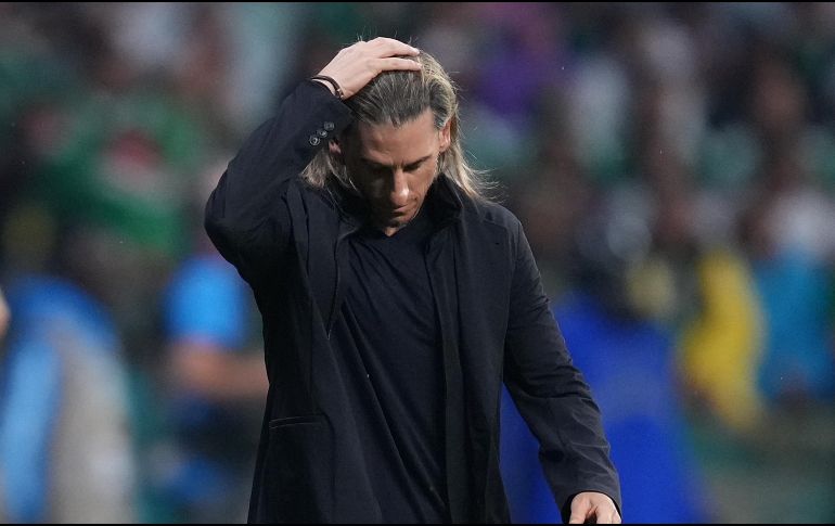 A pesar del dolor que representa la eliminación del torneo, Beccacece se mostró satisfecho con la actitud mostrada por su plantilla hasta el silbatazo final. XINHUA/M. Zabala
