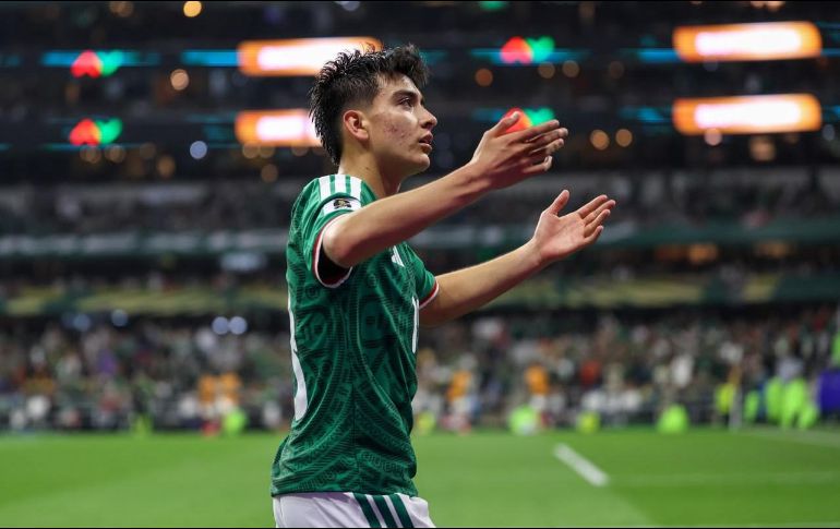 Gilberto Mora se convirtió en el segundo jugador más joven en iniciar un partido de eliminación directa en un Mundial. EL INFORMADOR/ A. Navarro
