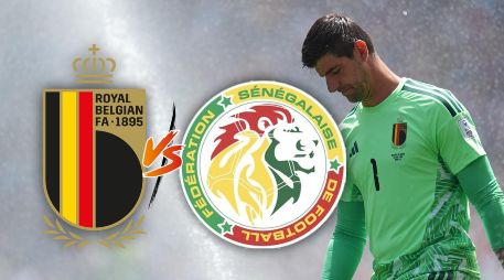 El arquero belga Thibaut Courtois reacciona tras el gol de Egipto en el partido del Grupo G del Mundial, el lunes 15 de junio de 2026, en Seattle. (AP Foto/Manu Fernández)