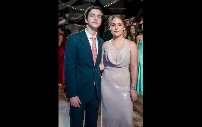 André Rodríguez y Ninna Gerini. GENTE BIEN JALISCO / Graduación del Colegio Los Altos