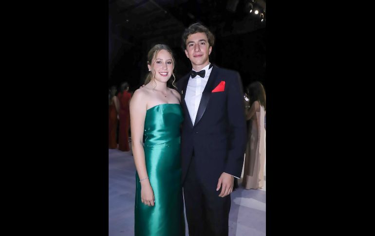 Regina Gómez Ibarra y Sebastián Chevallier. GENTE BIEN JALISCO / C. Jimeno