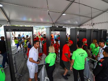 La seguridad de los miles de aficionados que siguen de cerca los partidos del Mundial 2026 ha dado un vuelco drástico. EL INFORMADOR/J. Acosta