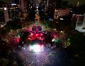 Se registró una marea humana en las inmediaciones del Ángel de la Independencia. EFE/T. Pérez