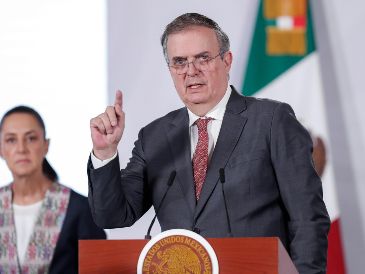 Ebrard compartió que habrá un proceso de revisión anual para "resolver los temas que le preocupan a Estados Unidos". EFE / I. Esquivel