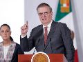 Ebrard compartió que habrá un proceso de revisión anual para "resolver los temas que le preocupan a Estados Unidos". EFE / I. Esquivel