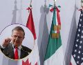 Ebrard compartió que el 20 de julio México recibirá a la delegación estadounidense para iniciar la tercera revisión bilateral del T-MEC. NTX / EFE / ARCHIVO