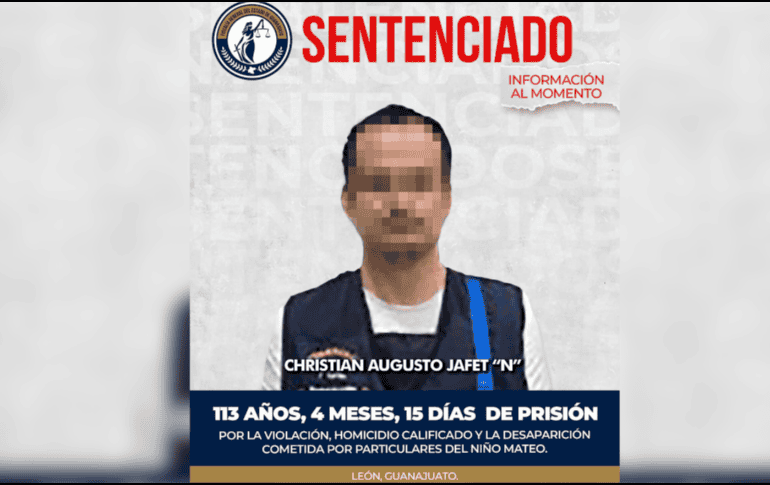 La Fiscalía informó que durante todo el proceso rechazó cualquier mecanismo que permitiera una terminación anticipada del caso o beneficios legales para el responsable. CORTESÍA/ Fiscalía General del Estado de Guanajuato