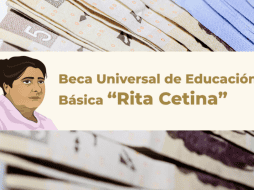 La Beca Universal Rita Cetina es un programa impulsado por el Gobierno de México para apoyar a estudiantes de educación básica inscritos en escuelas públicas. CANVA