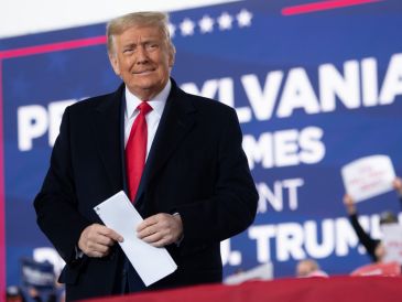 Trump resaltó que las grandes empresas están entrando a Venezuela y que EU también está obteniendo una buena parte del petróleo. AFP/ARCHIVO