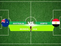 Australia buscará aprovechar la oportunidad para seguir sorprendiendo en el torneo, mientras que Egipto intentará avanzar pese a la incertidumbre que rodea el estado físico de Mohamed Salah. ESPECIAL / CANVA