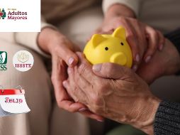 A pesar de que la parte laboral ya está completamente cubierta, el pago doble aún no está completo para la gran mayoría de los adultos mayores. ESPECIAL / CANVA