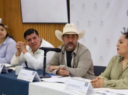 el titular de la Sader agradeció el apoyo de la Unión de Comerciantes del Mercado de Abastos de Guadalajara. EL INFORMADOR / J. VELAZCO