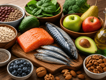 Si combinas el consumo de estos alimentos efectivos con la práctica regular de ejercicio físico y mantienes un peso saludable, lograrás bajar tus triglicéridos de forma natural y sostenida. IA
