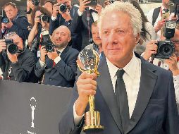 Dustin Hoffman recibió un homenaje a su trayectoria en la edición 60 del Festival de Karlovy Vary. EFE